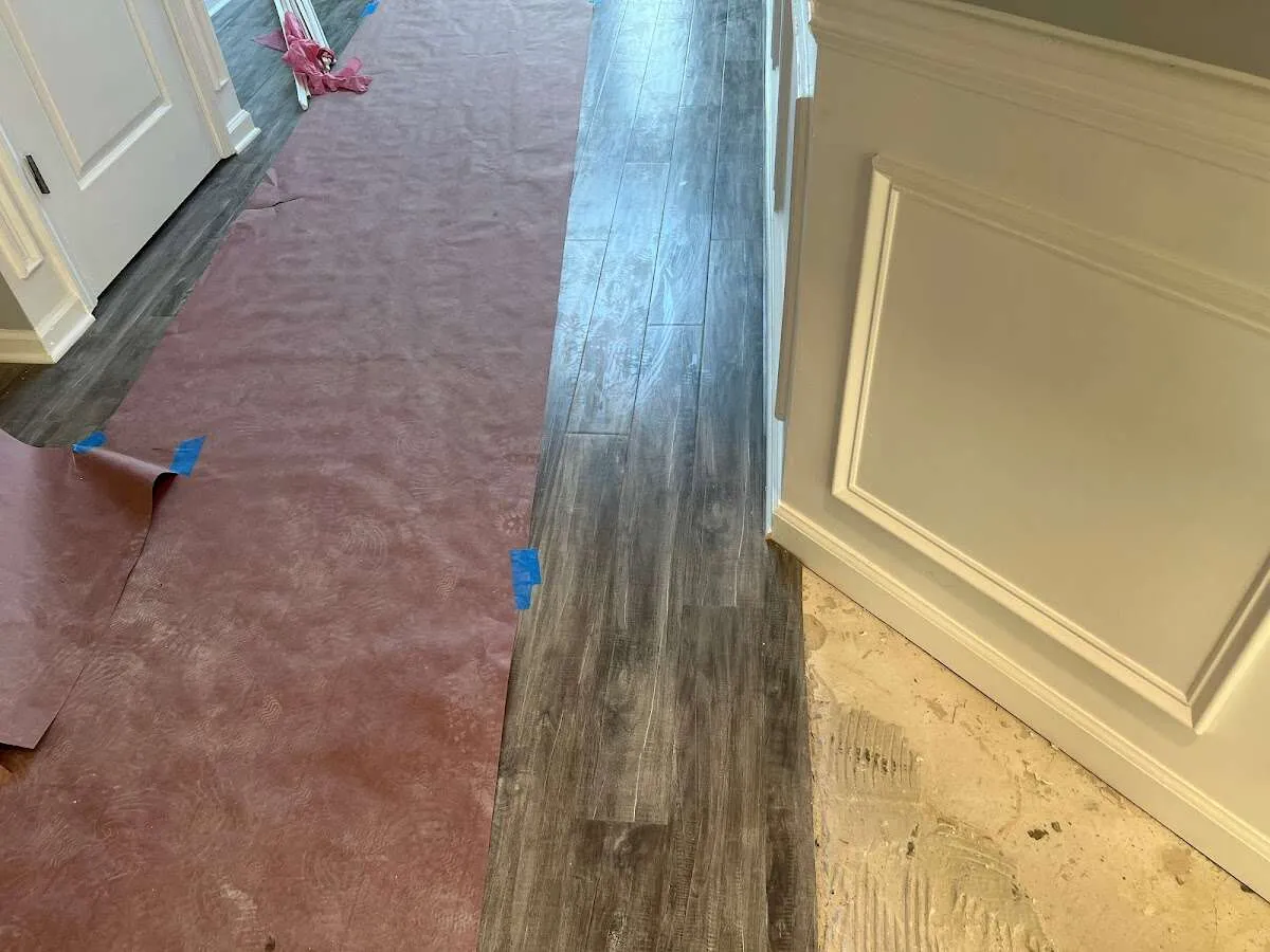 Completed marble shower restoration in Cocoa West